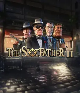 Enter the shadowy world of The Slotfather 2 slot by Betsoft, showcasing four iconic mafia characters set against a dark urban backdrop. This graphic portrays the intense essence of the mafia underworld with its detailed character design and evocative setting. Perfect for lovers of gangster-themed games, offering a gripping adventure. 